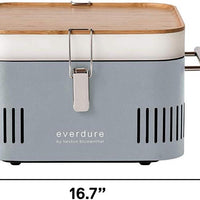 Everdure - CUBE Portable Charcoal BBQ Stone Grill - HBCUBESUS