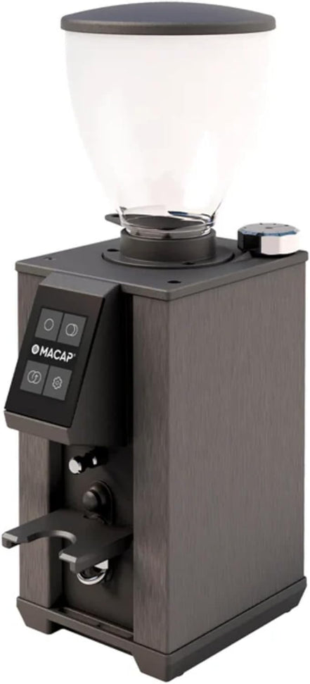 Macap - Inst LEO 55 Essential, Wrinkled White Residential Coffee Grinder with 55 mm Burrs - ALEES104US