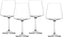 Schott Zwiesel - 23.3 Oz Clear Burgundy Wine Glass, Pack of 4 - 0108.124465