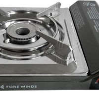 Iwatani - 12000 BTU Fore Winds Portable Butane Stove - FW-SS01