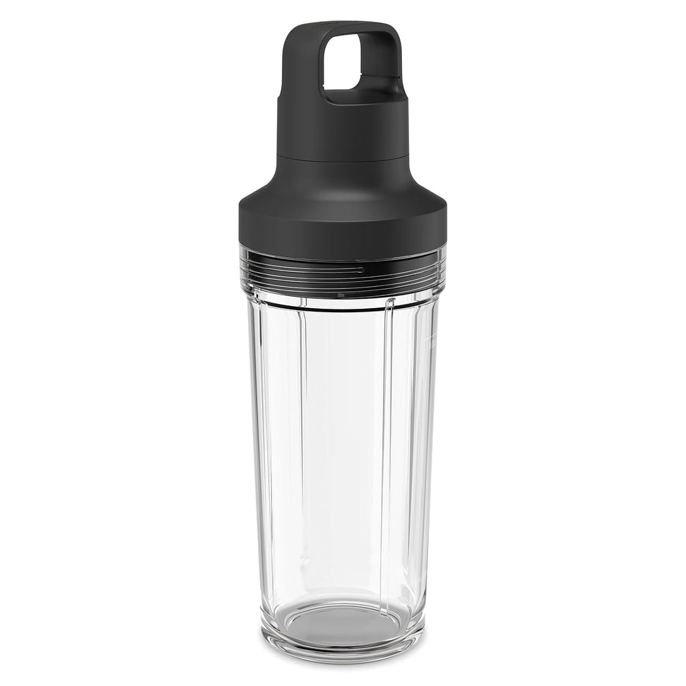 KitchenAid - KitchenAid Go Cordless Personal Blender Jar, 16 oz with Travel Lid, Black Matte - KSBRJA16BM