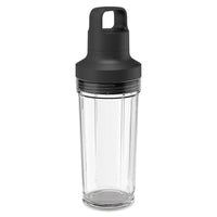 KitchenAid - KitchenAid Go Cordless Personal Blender Jar, 16 oz with Travel Lid, Black Matte - KSBRJA16BM