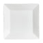 Steelite - 9.5 Inch Square Plate Porcelain Cool White - Pack of 24 - 6305P692