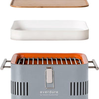 Everdure - CUBE Portable Charcoal BBQ Stone Grill - HBCUBESUS