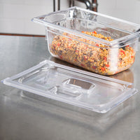 Vollrath - Fourth-Size Super Pan® Slotted Clear Cover - 32400