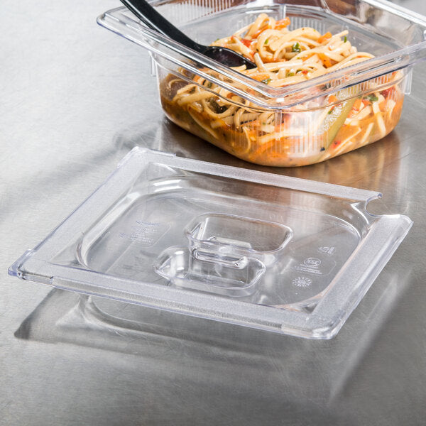 Vollrath - Sixth-Size Super Pan® Slotted Clear Cover - 32600