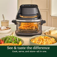 Cuisinart - ClearView 4 Qt Glass Basket Air Fryer - AFC-4C - ETA JULY - Pre-Order Now