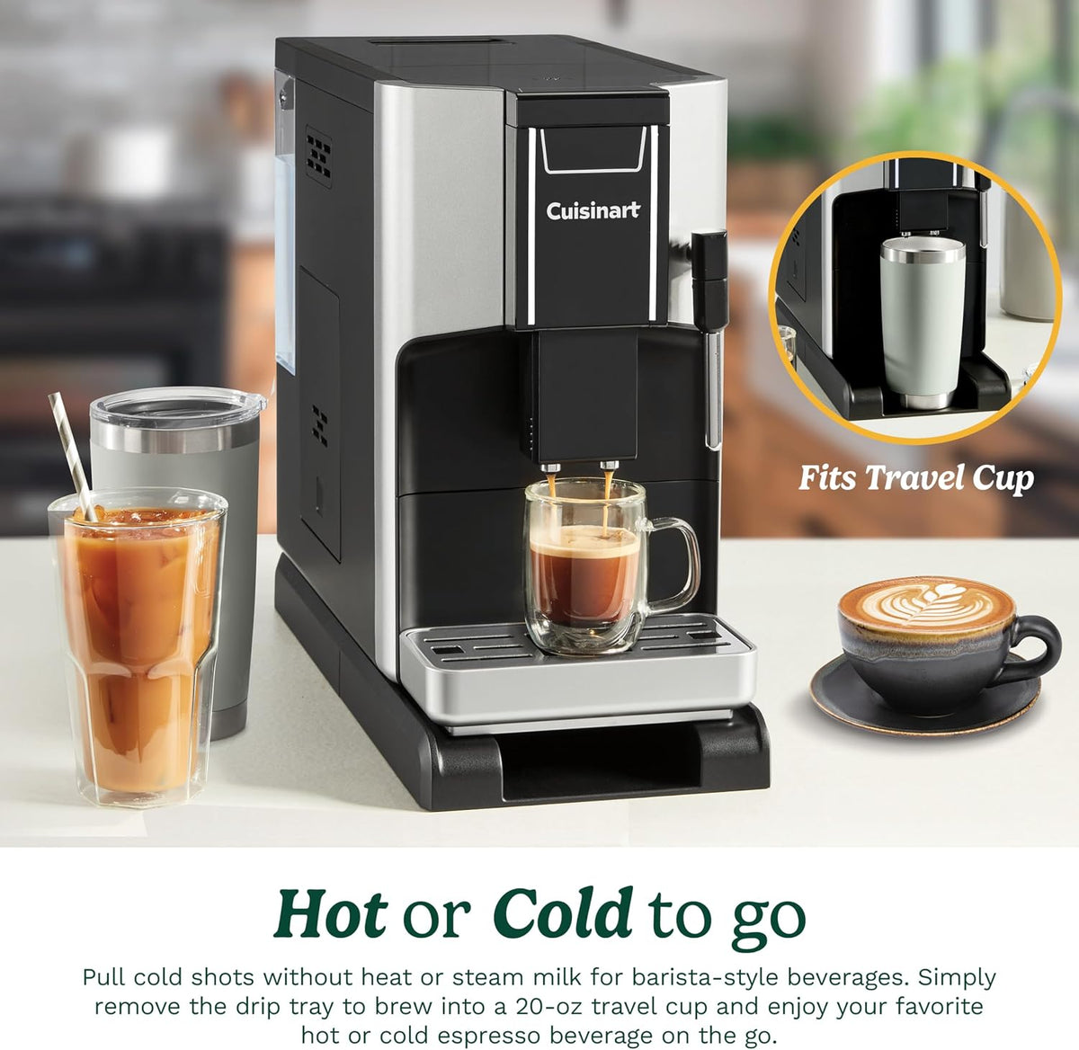 Cuisinart - Fully Automatic Espresso Machine - EM-550C