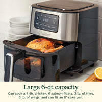 Cuisinart - 6 Qt Basket Air Fryer - AIR-200NASC