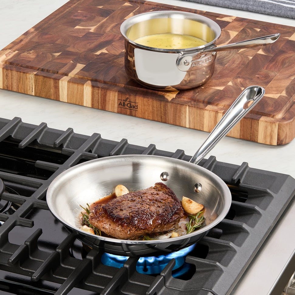 All-Clad - D3 Stainless Steel 8" Fry Pan - 4108