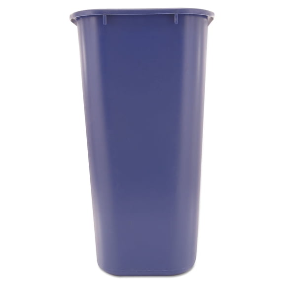 Rubbermaid Commercial - Rubbermaid Fg 28 QT. / 7 Gallon Blue Recycling Rectangular Wastebasket - Pack of 12 - 295673BLUE