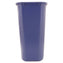Rubbermaid Commercial - Rubbermaid Fg 28 QT. / 7 Gallon Blue Recycling Rectangular Wastebasket - Pack of 12 - 295673BLUE