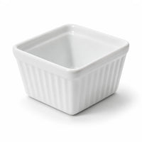 Danesco Inc. - Bia Cordon Bleu 4.5 Oz White Square Ramekin - Pack of 12 - 900242