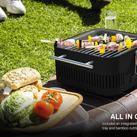 Everdure - CUBE Portable Charcoal BBQ Stone Grill - HBCUBESUS