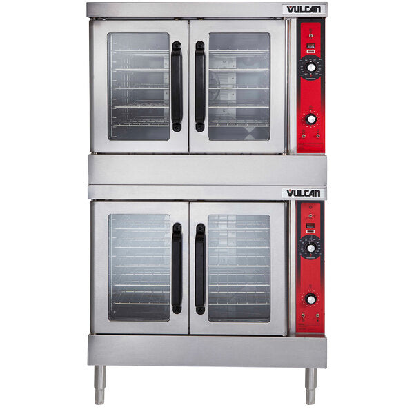 Vulcan - Double Deck Full Size Electric Convection Oven with Computer Controls, 208V/ 3Ph - VC44EC