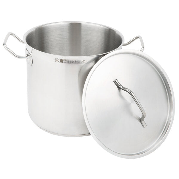 Vollrath - 8-Quart Optio™ Stock Pot with Cover - 3501