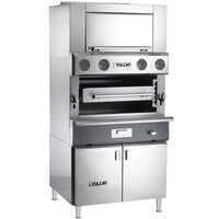 Vulcan - Upright Ceramic Broiler with Cabinet Base & Finishing Oven, 100,500 BTU - VBB1BF