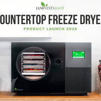 Harvest Right - Black Countertop Pro Freeze Dryer with 4 Trays and Mylar Starter Kit - HRFDCBK-PP (ETA 6 Weeks)