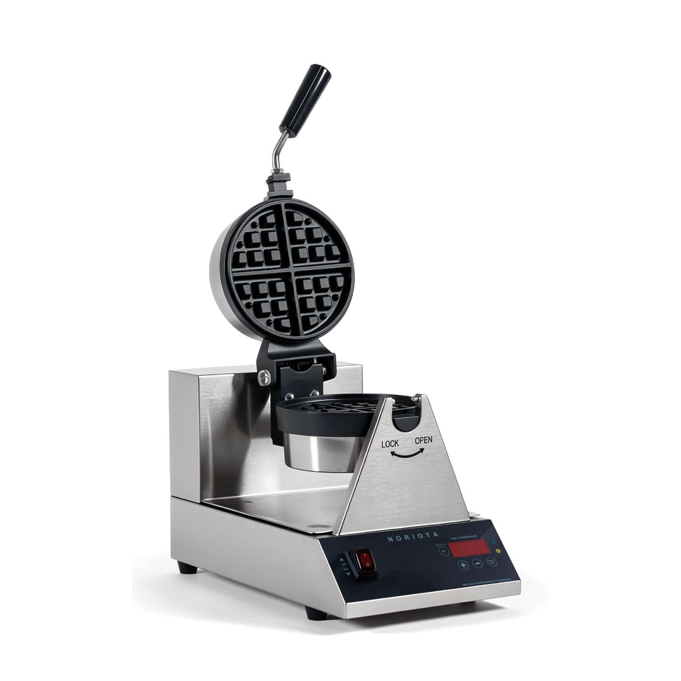 Noriota - 7" Round Commercial Belgian Waffle Maker - NMBWM1