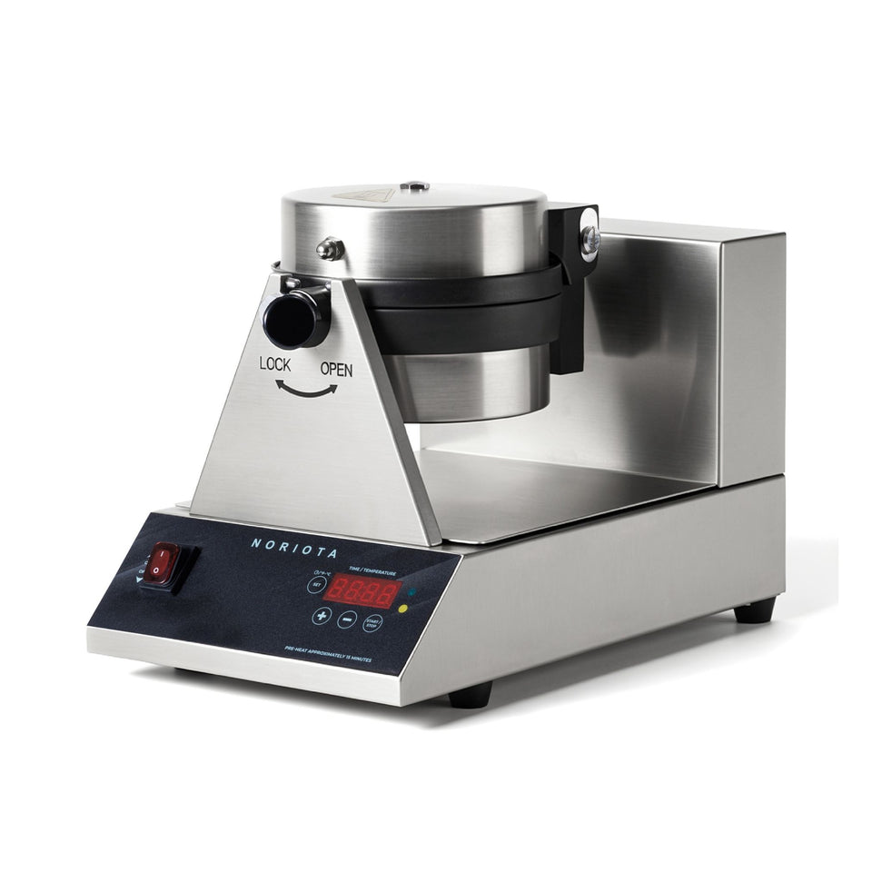 Noriota - 7" Round Commercial Belgian Waffle Maker - NMBWM1