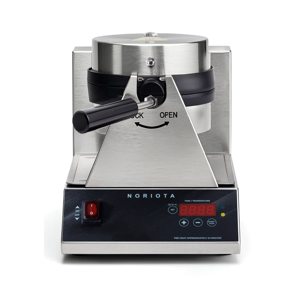 Noriota - 7" Round Commercial Belgian Waffle Maker - NMBWM1