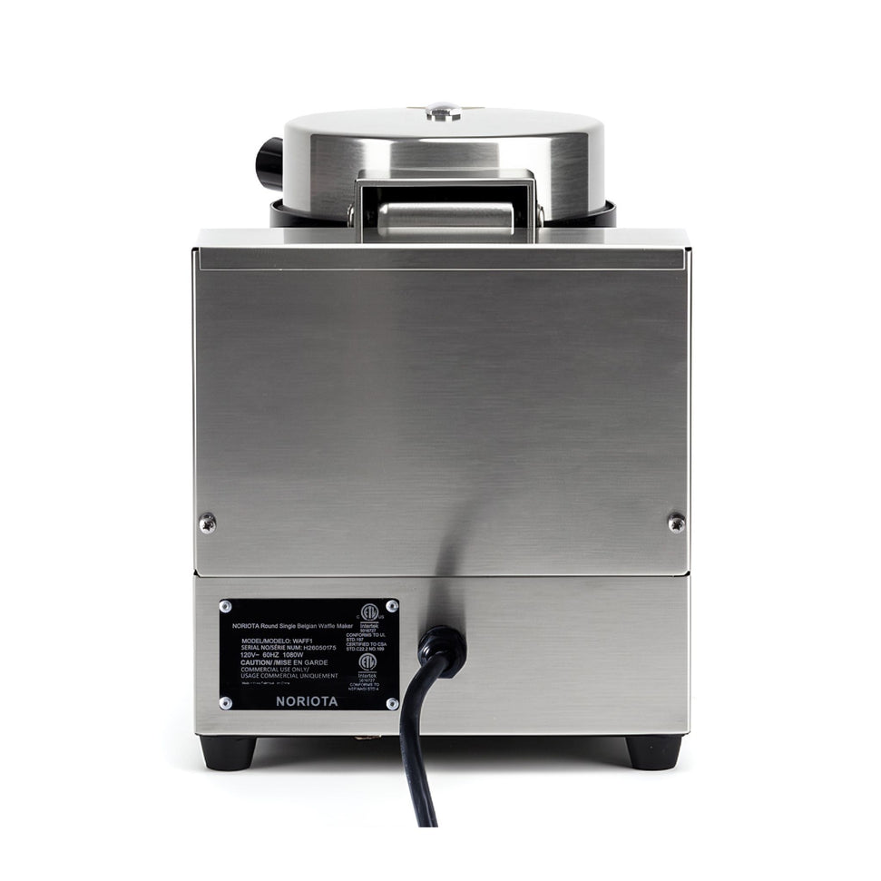 Noriota - 7" Round Commercial Belgian Waffle Maker - NMBWM1