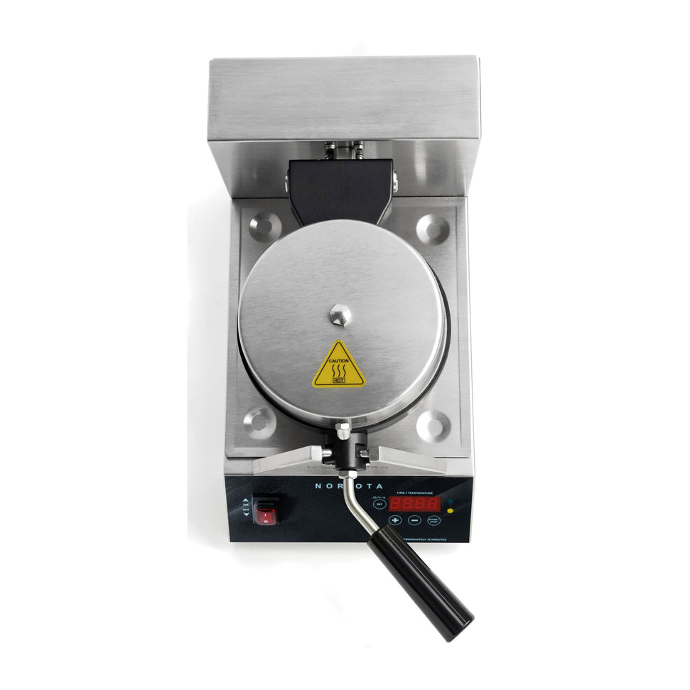 Noriota - 7" Round Commercial Belgian Waffle Maker - NMBWM1