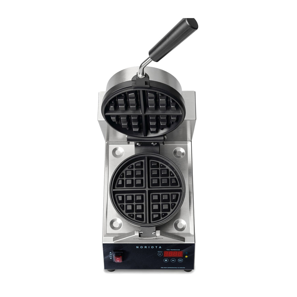 Noriota - 7" Round Commercial Belgian Waffle Maker - NMBWM1