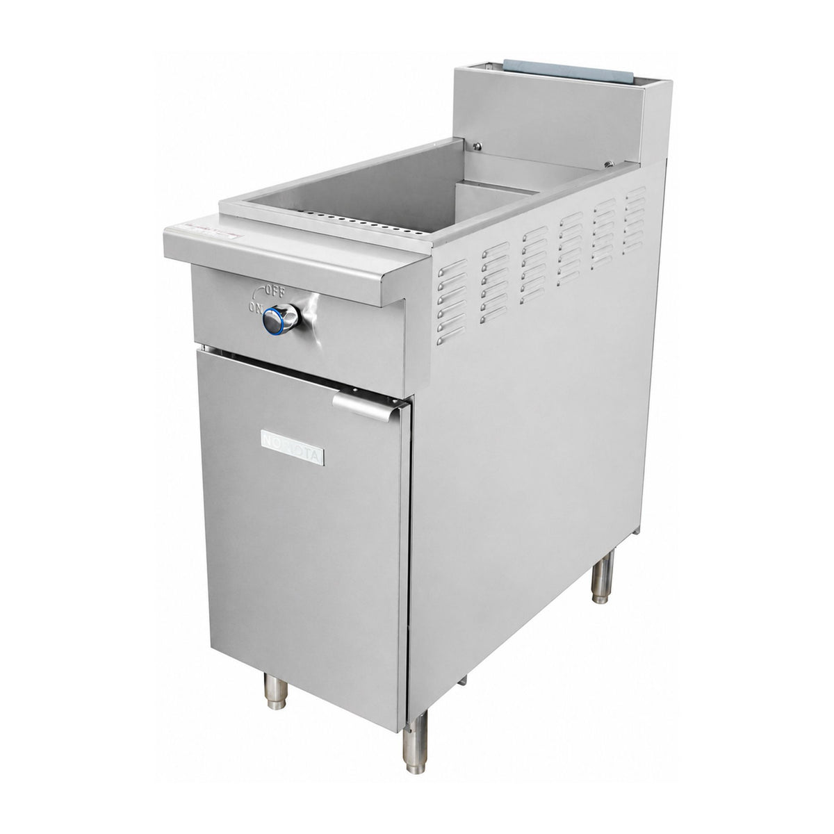 Noriota - 11 Gallon 60000 BTU Commercial Natural Gas Pasta Cooker - NPC11
