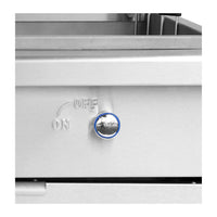 Noriota - 11 Gallon 60000 BTU Commercial Natural Gas Pasta Cooker - NPC11
