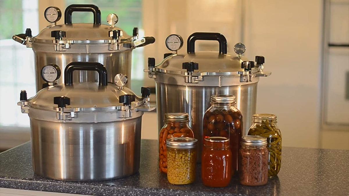 All American - 10.5 QT Pressure Canner / Pressure Cooker - 910