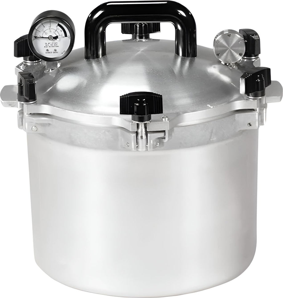 All American - 10.5 QT Pressure Canner / Pressure Cooker with Kit - 910K - DISCONTINUED