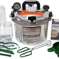 All American - 10.5 QT Pressure Canner / Pressure Cooker with Kit - 910K - DISCONTINUED