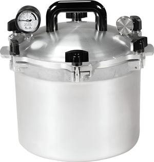 All American - 10.5 QT Pressure Canner / Pressure Cooker with Kit - 910K