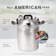All American - 15.5 QT Pressure Canner / Pressure Cooker with 1 Rack - 915