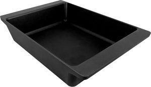 All American - 15.8" x 10.75" Black Cast Aluminum Deep Dish Bake Pan - 6260A