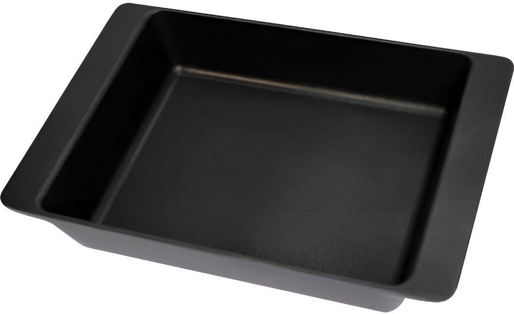 All American - 15.8" x 10.75" Black Cast Aluminum Deep Dish Bake Pan - 6260A