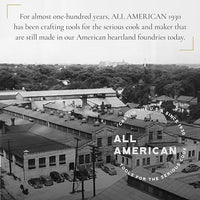 All American - 15.8" x 10.75" Elote Cast Aluminum Deep Dish Bake Pan - 6260AYL