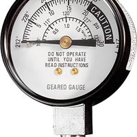 All American - 1/8" NPT, Sterilizer Tested Steam Dial Gauge, Pack of 20 - 72-20PK