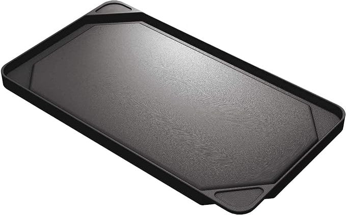 All American - 20.5" x 11.5" Aluminum Black Non-Stick Ultimate Griddle - 6050A