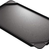 All American - 20.5" x 11.5" Aluminum Black Non-Stick Ultimate Griddle - 6050A