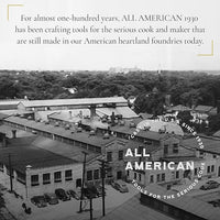 All American - 20.5" x 11.5" Aluminum Cooper Non-Stick Ultimate Griddle - 6050AOR