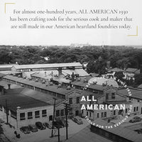 All American - 20.5" x 11.5" Aluminum Mars Non-Stick Ultimate Griddle - 6050ABL