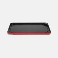 All American - 20.5" x 11.5" Aluminum Red Tomato Non-Stick Ultimate Griddle - PF6050ARD
