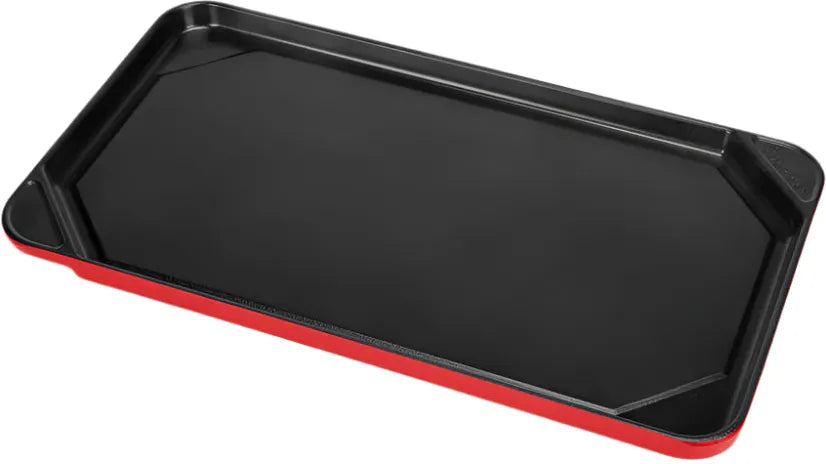 All American - 20.5" x 11.5" Aluminum Red Tomato Non-Stick Ultimate Griddle - PF6050ARD