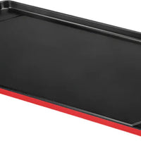 All American - 20.5" x 11.5" Aluminum Red Tomato Non-Stick Ultimate Griddle - PF6050ARD