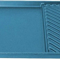 All American - 20.5" x 11.5" Mars Cast Aluminum Side By Side Griddle/Grill - 6040ABL