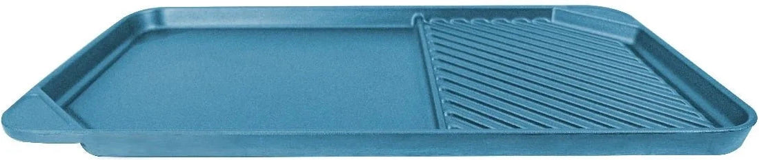 All American - 20.5" x 11.5" Mars Cast Aluminum Side By Side Griddle/Grill - 6040ABL