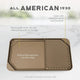 All American - 20.5" x 11.5" Pale Bronze Cast Aluminum Side By Side Griddle/Grill - 6040ABR