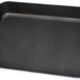 All American - 20.5" x 13" Black Cast Aluminum Non-Stick Roast & Bake Pan - 5250A